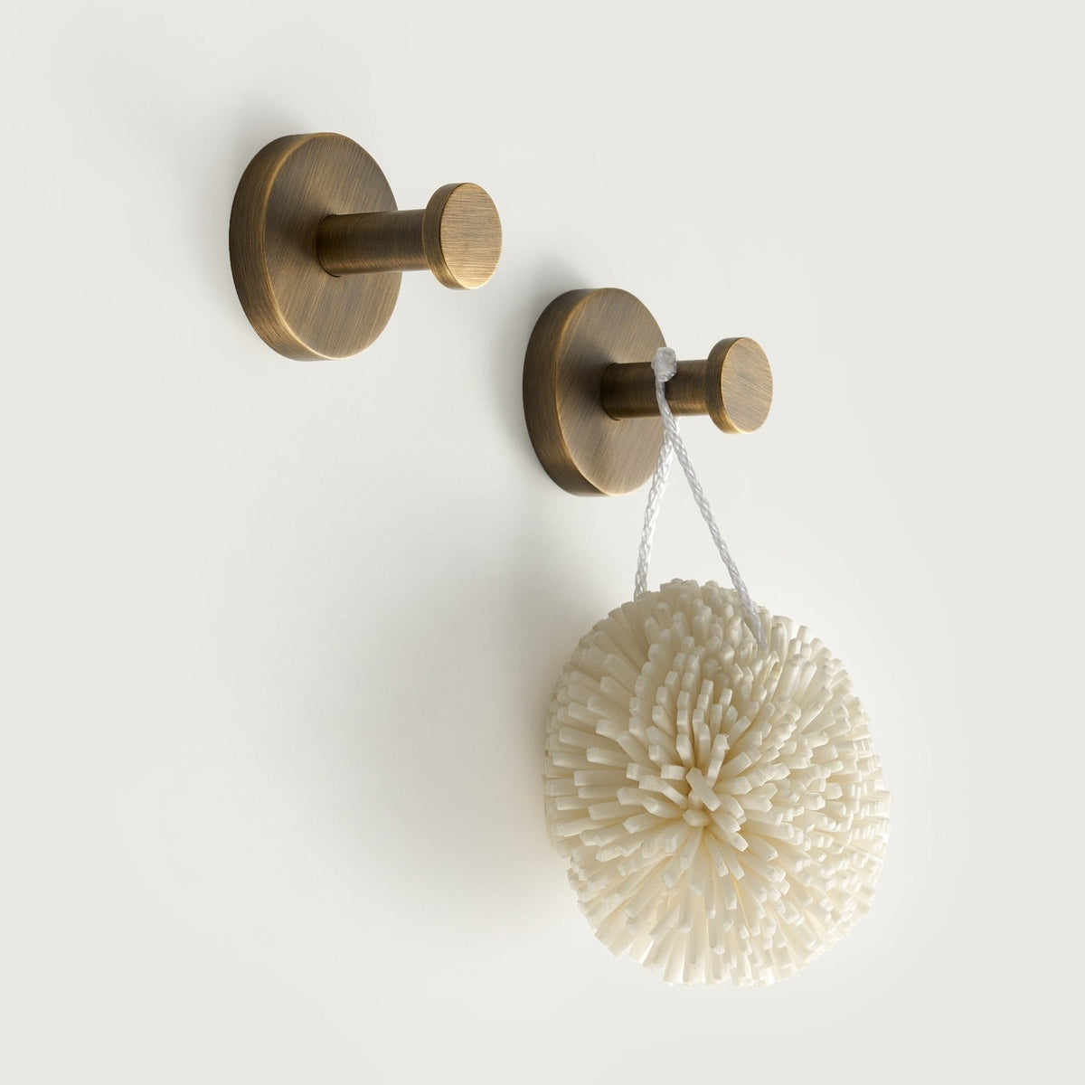 LoungeYard | KRAM Solid Brass Bath Hook | Contemporary Hook — product view 7
