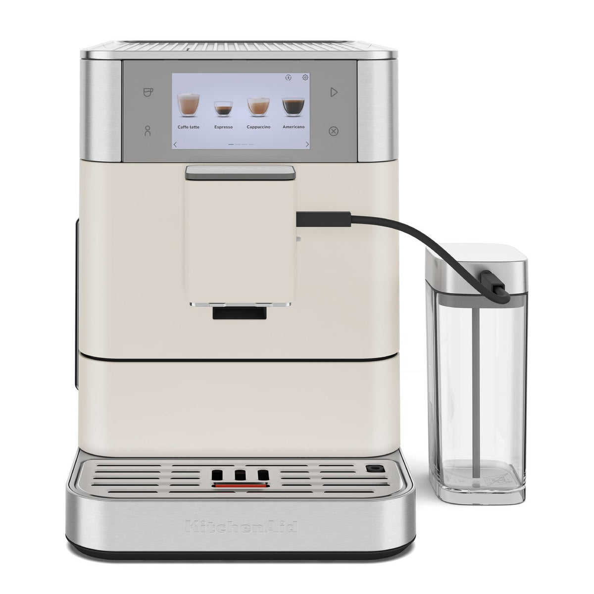 Fully Automatic Espresso Machine with Built-In Grinder and Auto Milk Frother — product view 6
