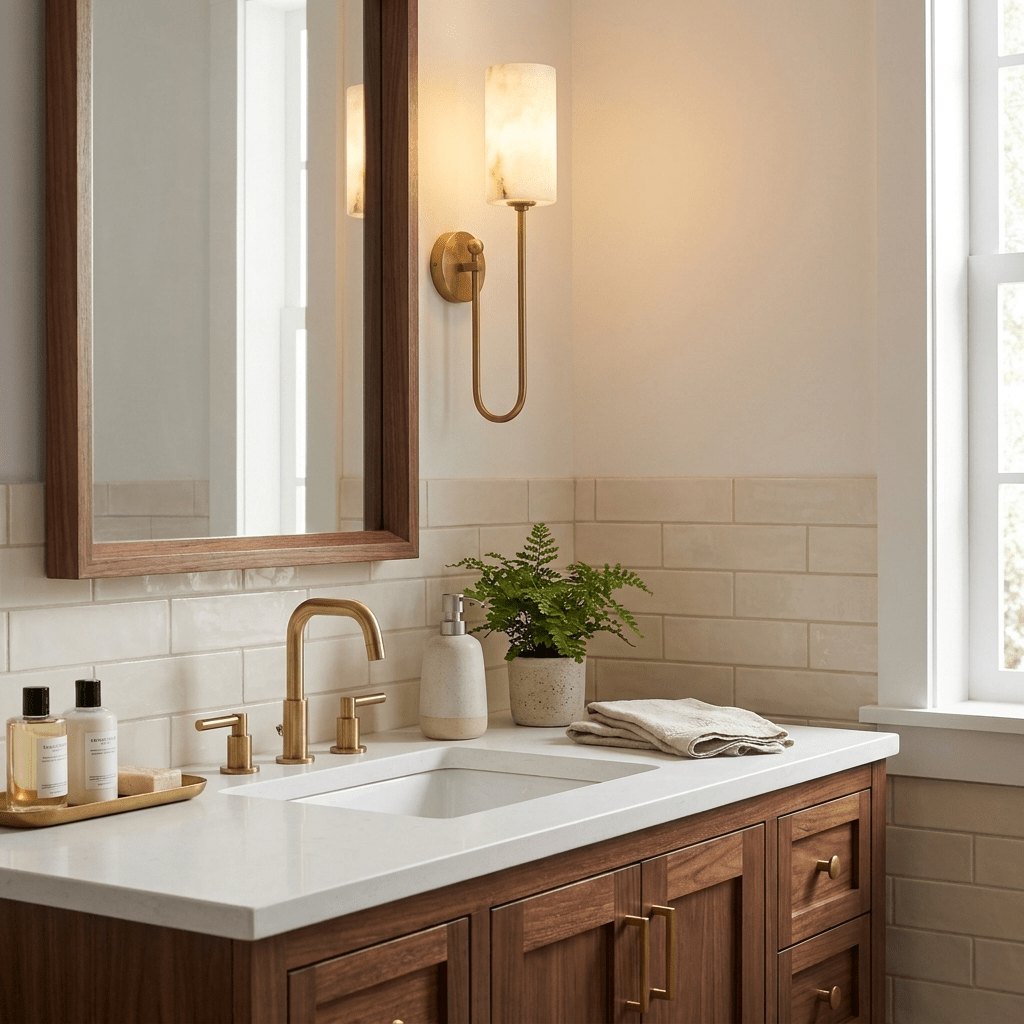 Lariat Alabaster Wall Sconce — product view 5