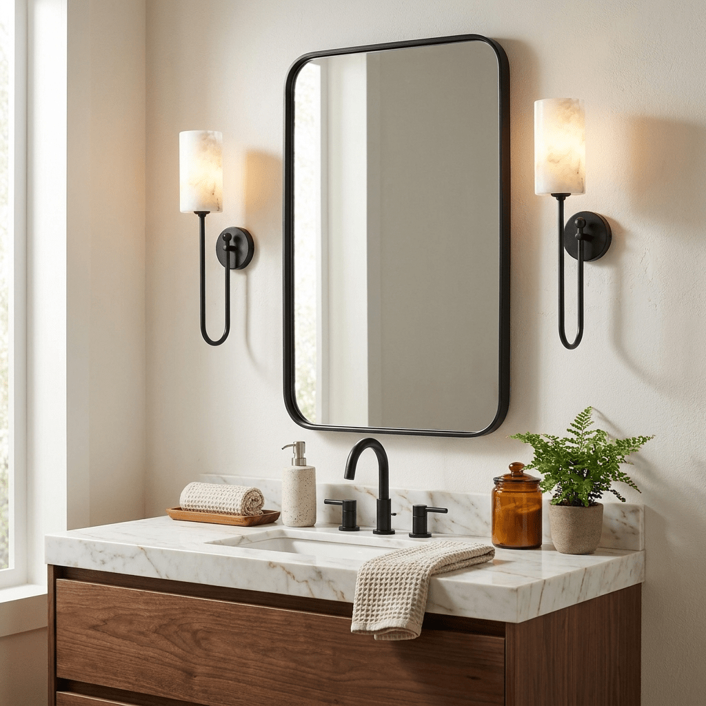 Lariat Alabaster Wall Sconce — product view 6