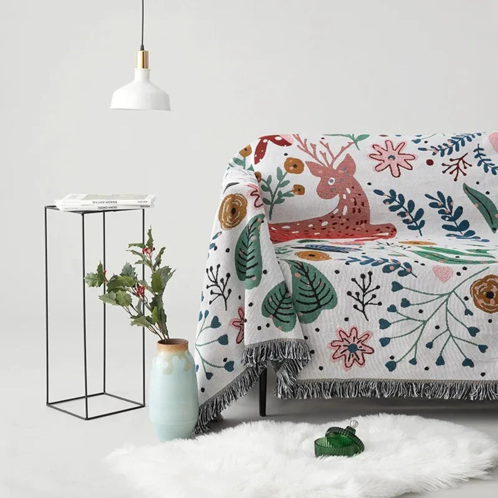 LoungeYard | Laurel Nature-Inspired Soft Blanket — product view 1