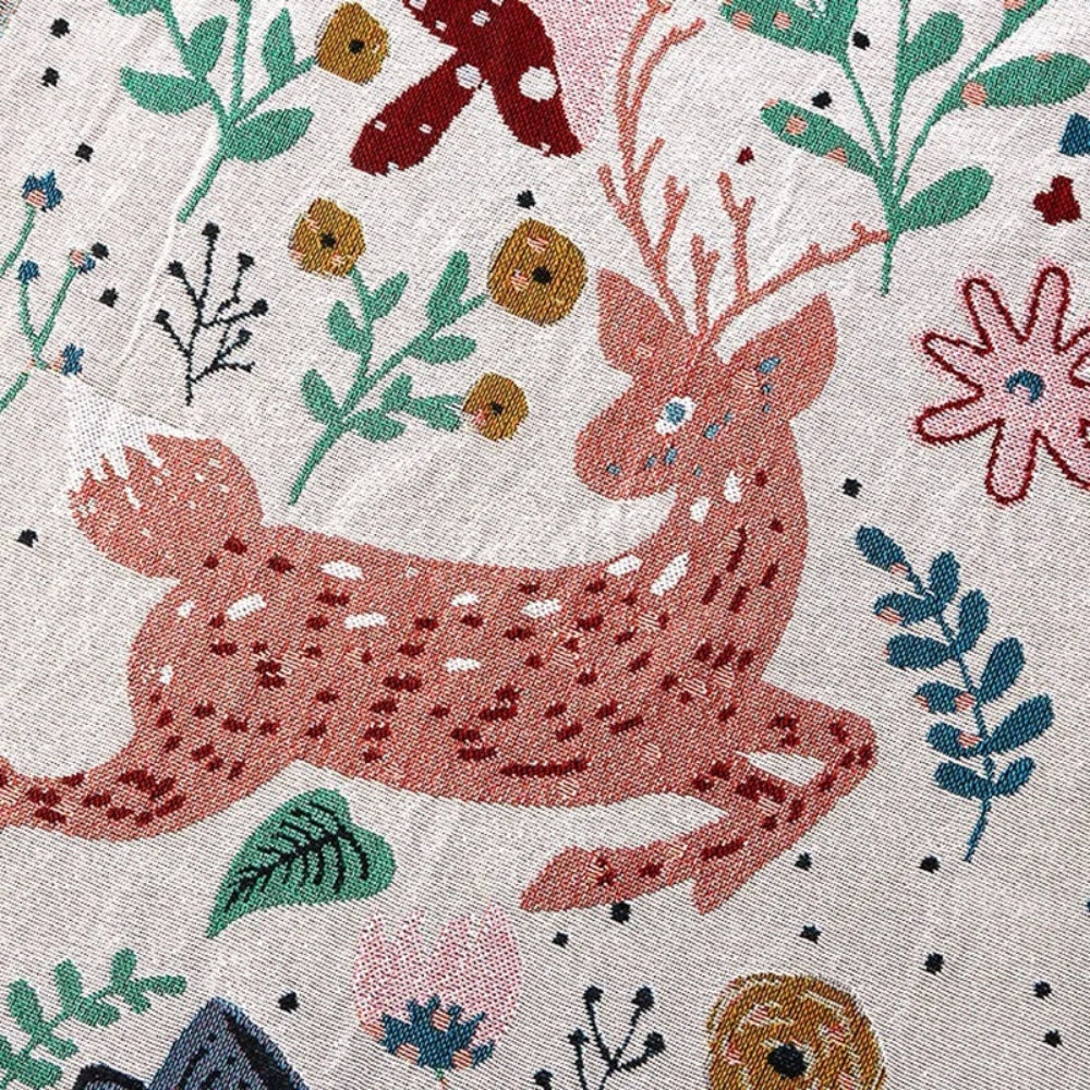 LoungeYard | Laurel Nature-Inspired Soft Blanket — product view 3