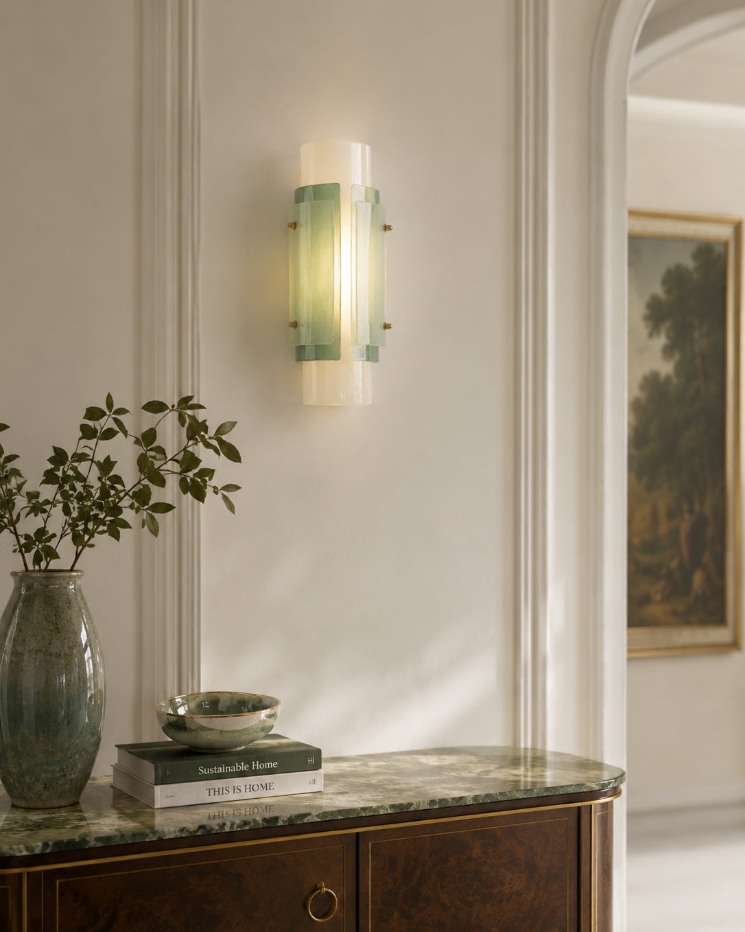 Laurel Glass Wall Sconce — product view 7