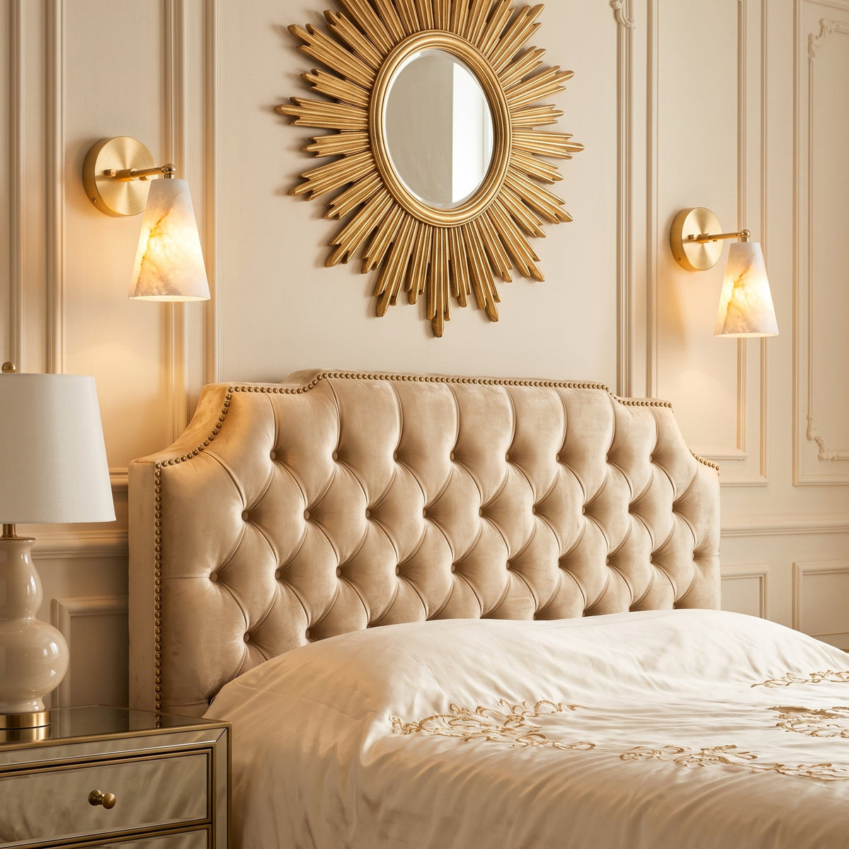 Lavizzara Alabaster Wall Sconce — product view 2