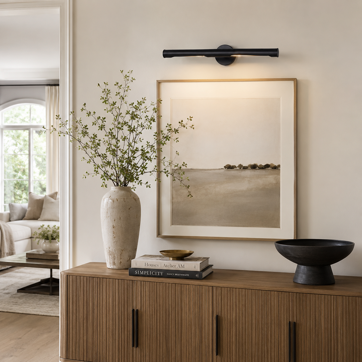 Linus Linear Wall Sconce — product view 6