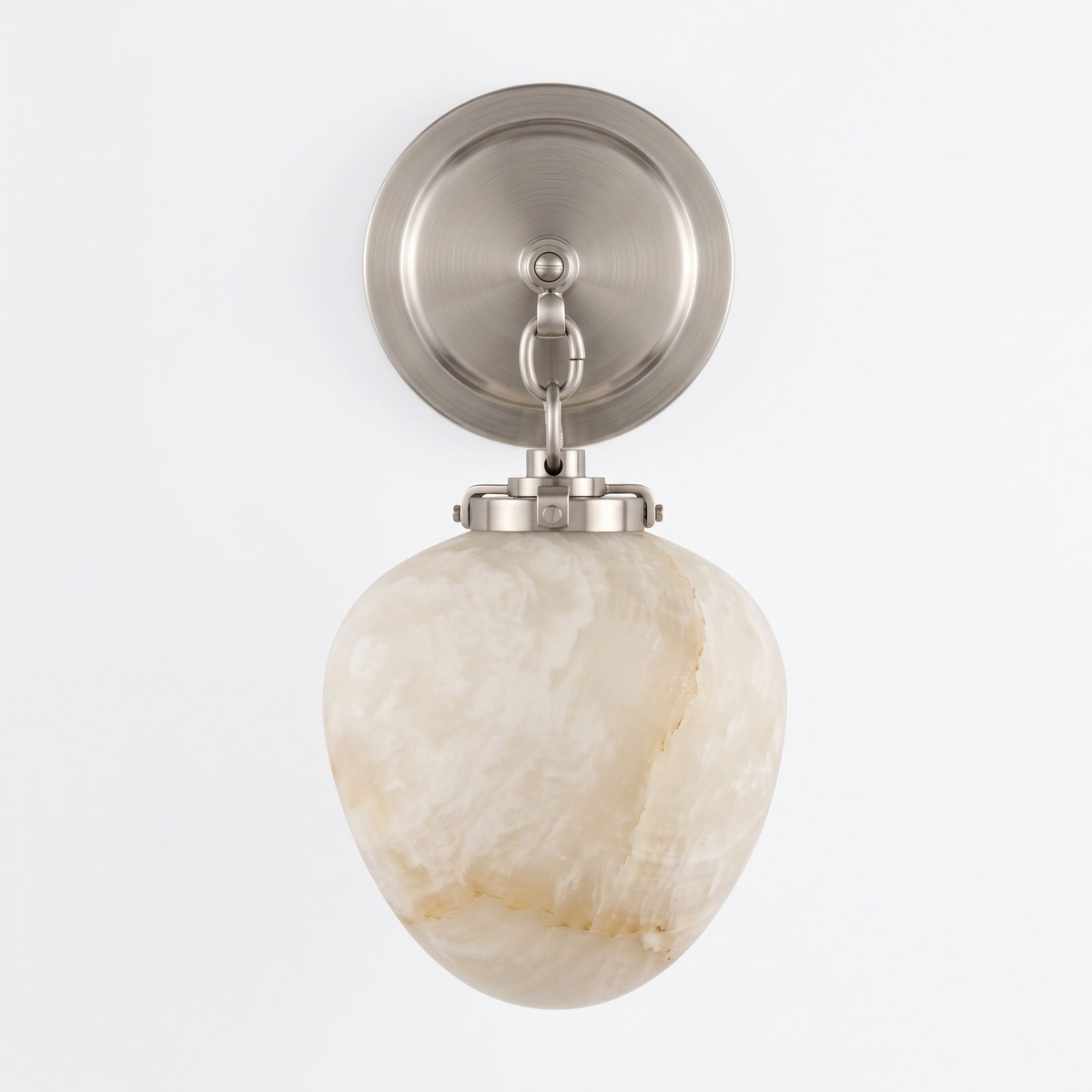Locket Alabaster Wall Sconce — product view 7
