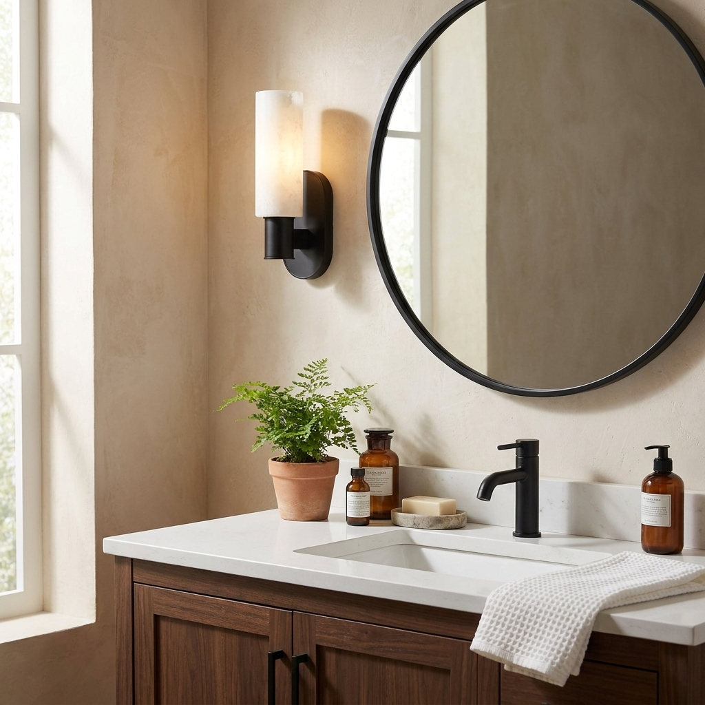 Ludlow Alabaster Wall Sconce — product view 6