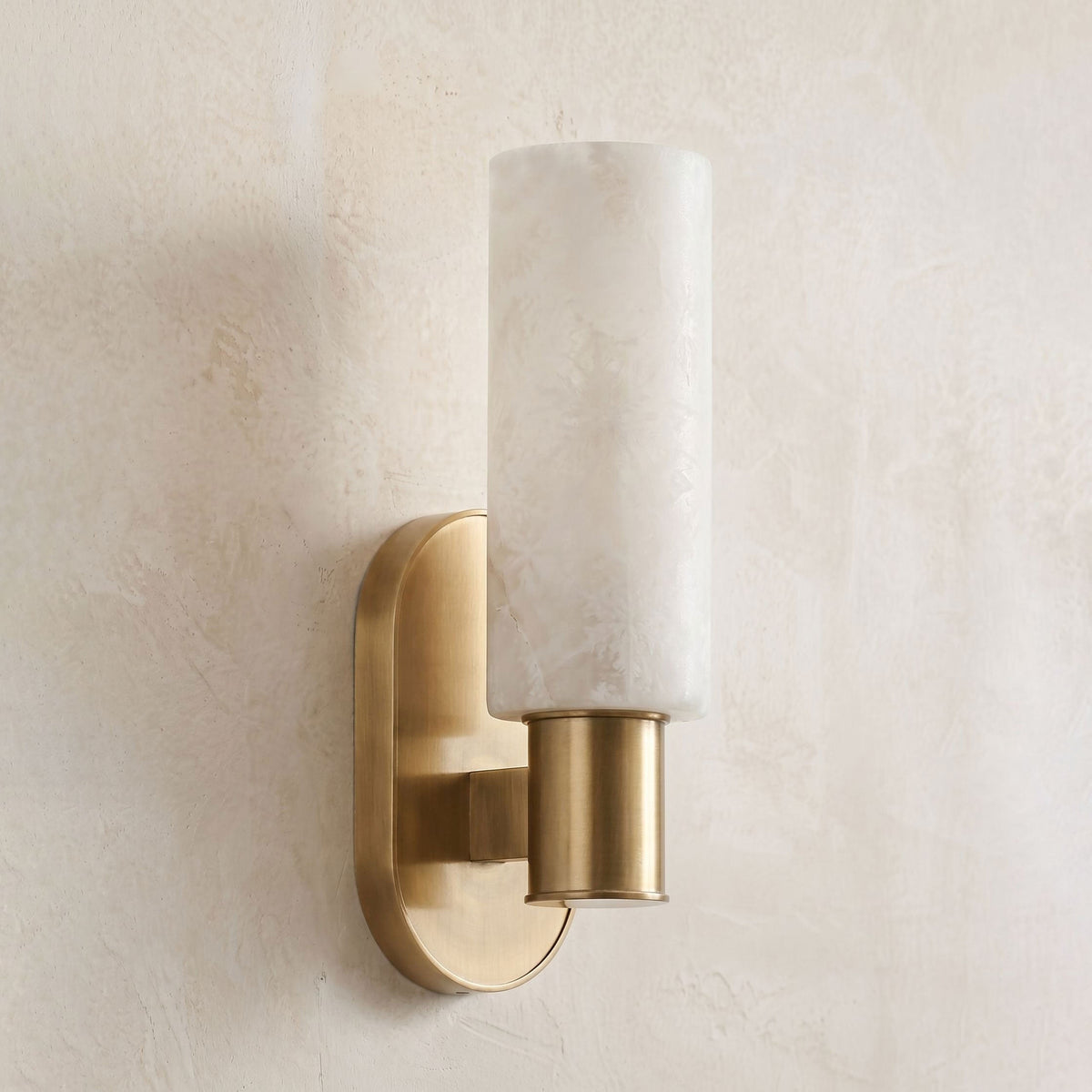 Ludlow Alabaster Wall Sconce — product view 5