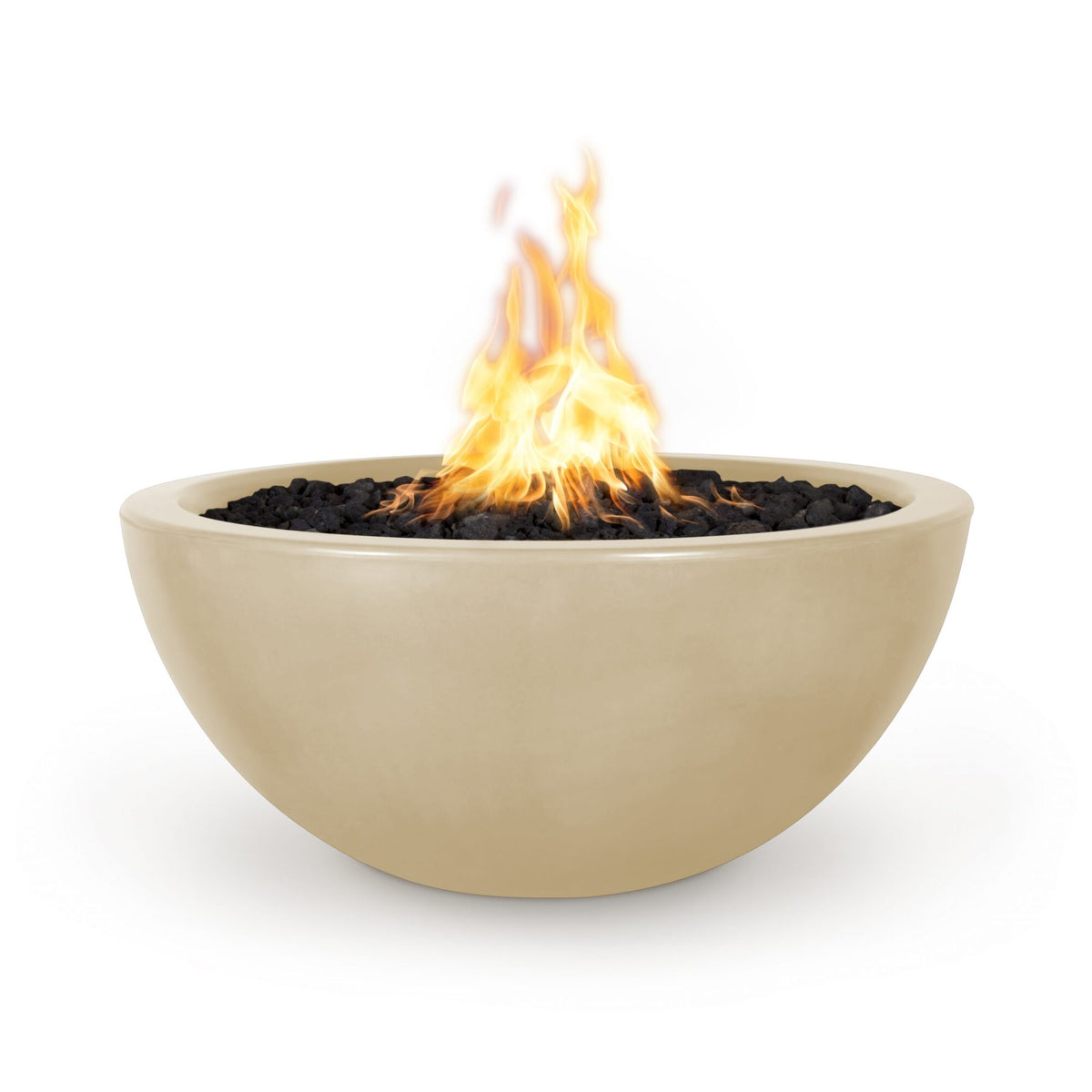 The Outdoor Plus - Luna Fire Bowl - GFRC Concrete