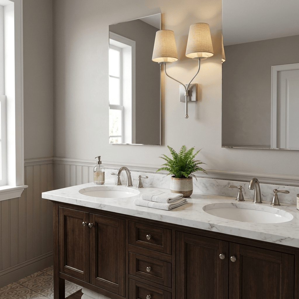 Lysenne Double Arm Fabric Wall Sconce — product view 4