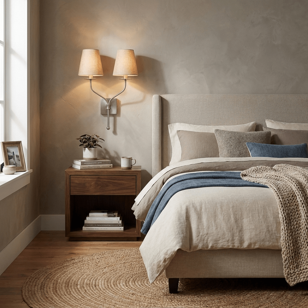 Lysenne Double Arm Fabric Wall Sconce — product view 3