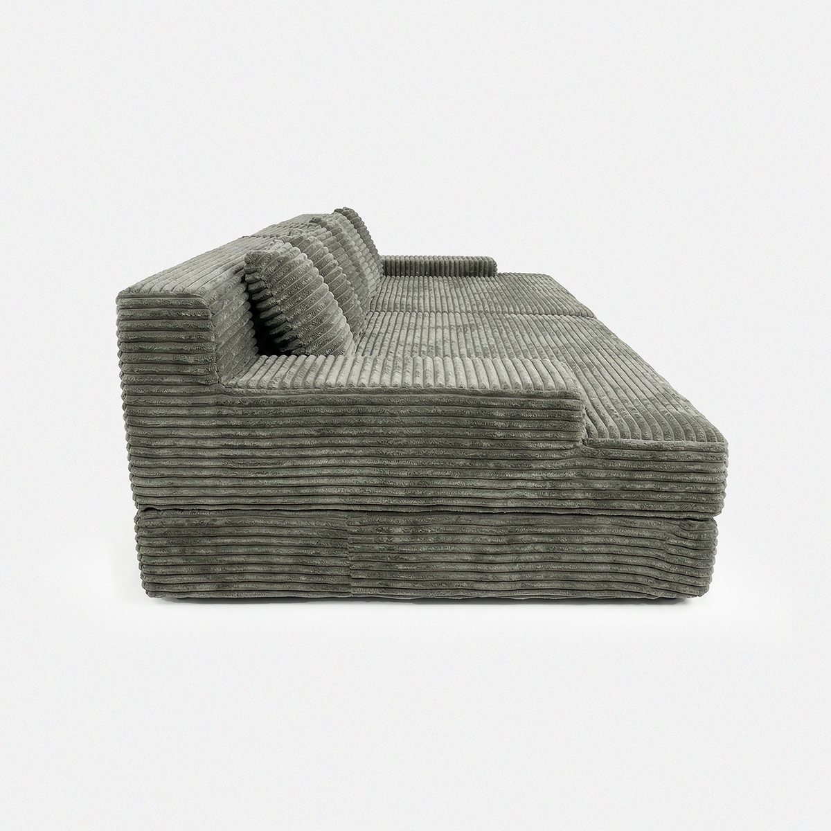 Lune Corduroy Horizon Sectional Sofa — product view 4