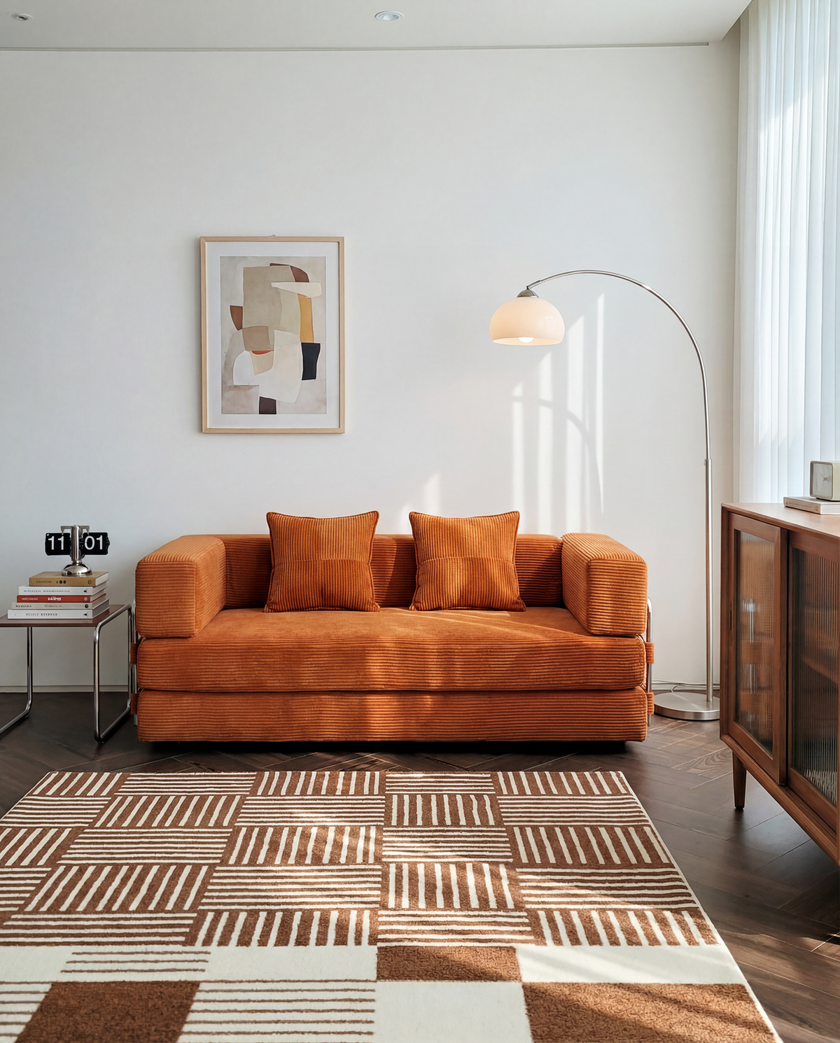 Milo Corduroy Sleeper Sofa — product view 2