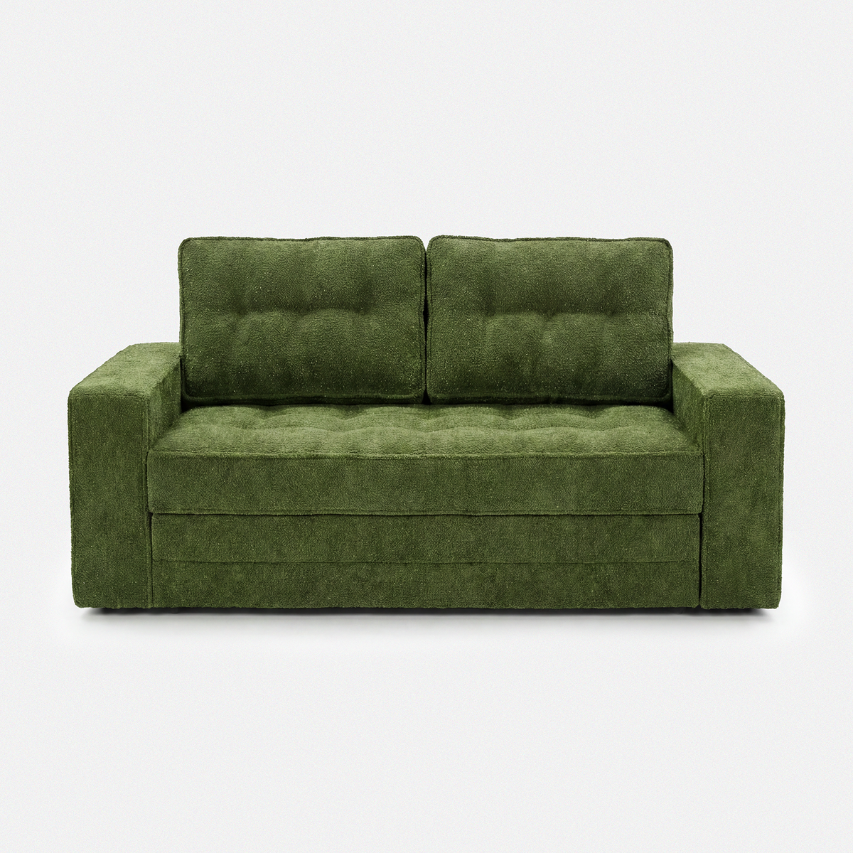 Milo Plush Sleeper Loveseat — product view 1