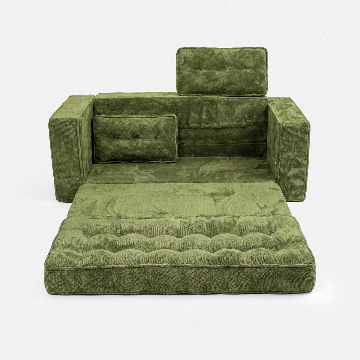 Milo Plush Sleeper Loveseat — product view 5