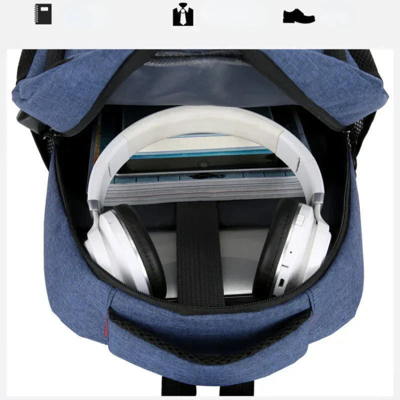 Raymond Waterproof Men's Backpack Ultralight with USB Port — product view 7