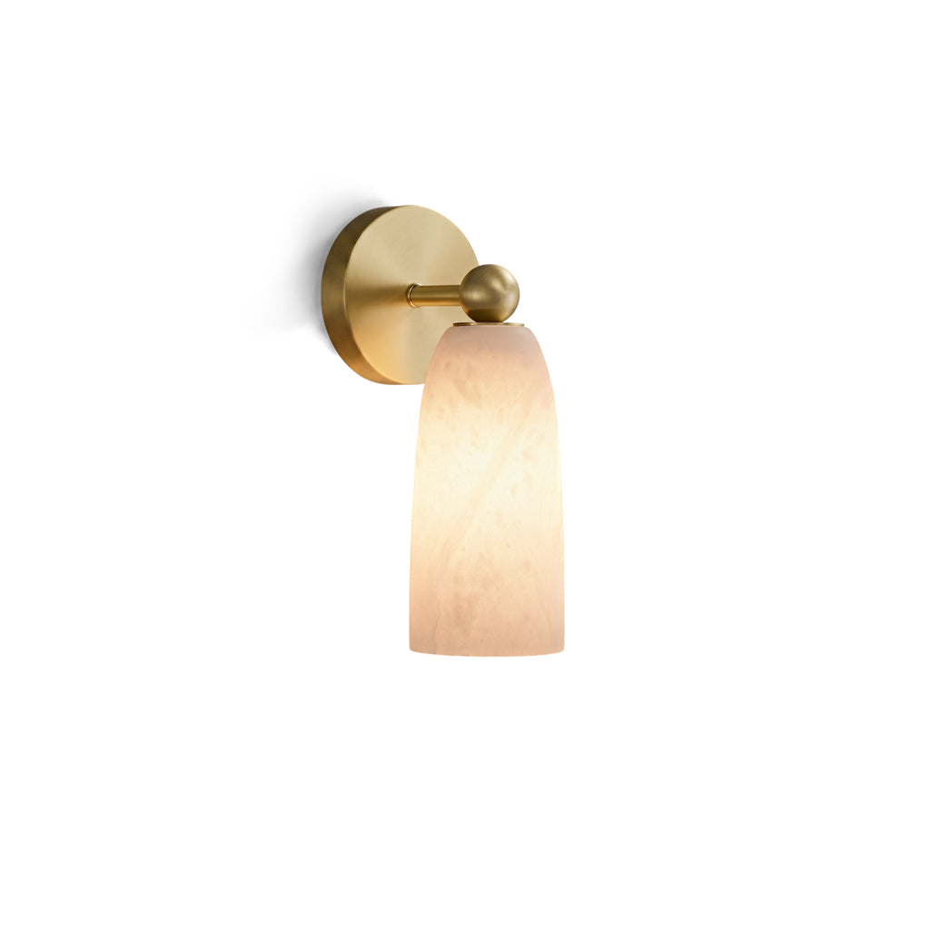 Manor Alabaster Wall Sconce — product view 1