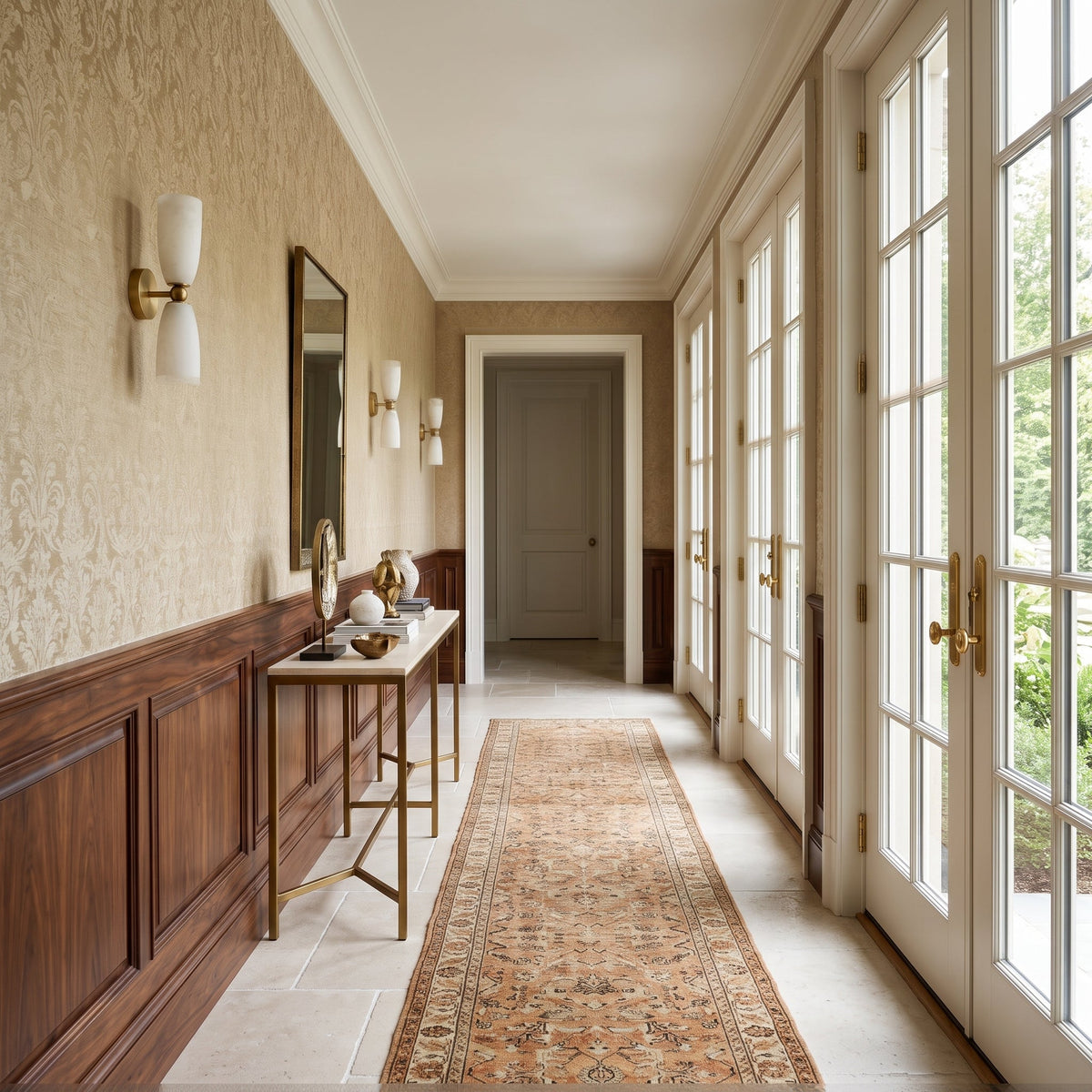 Manor Alabaster Wall Sconce — product view 5