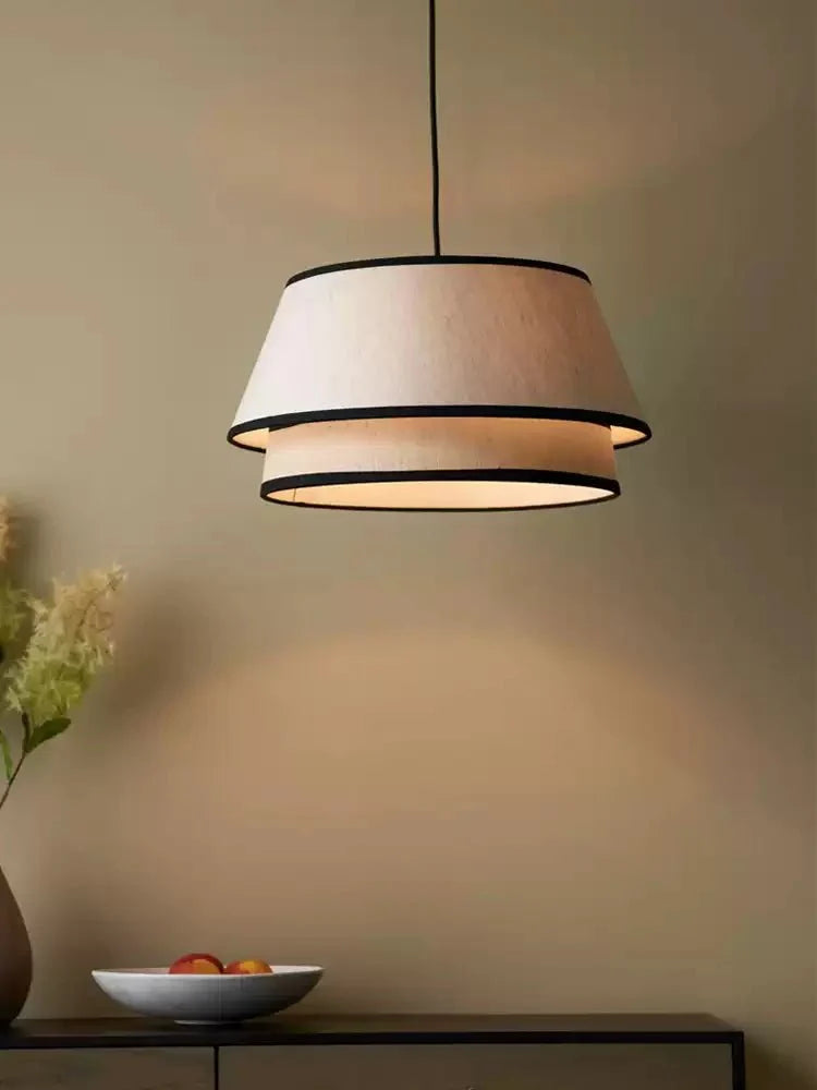 Marlow Linen Pendant Lamp — product view 7