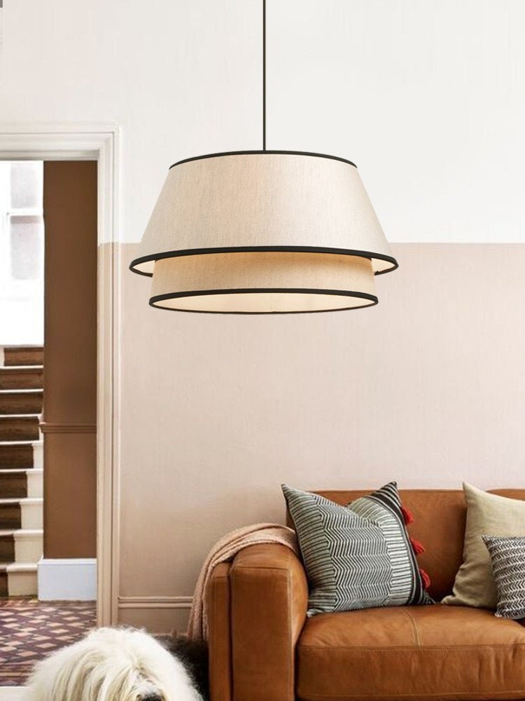 Marlow Linen Pendant Lamp — product view 2