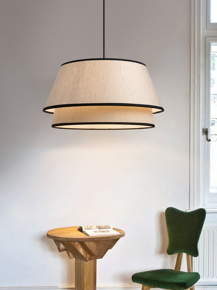 Marlow Linen Pendant Lamp — product view 4
