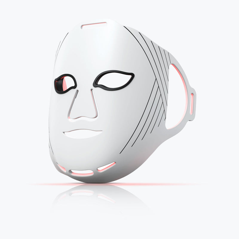 Red Light Therapy Face Mask - Silicone LED Mask with 96 Triple-Chip LEDs, Red & 1072nm Near-Infrared Light