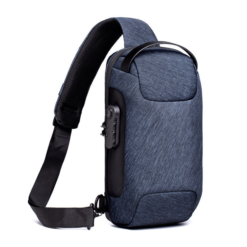 LoungeYard | Anti-theft courier bag for men — product view 5