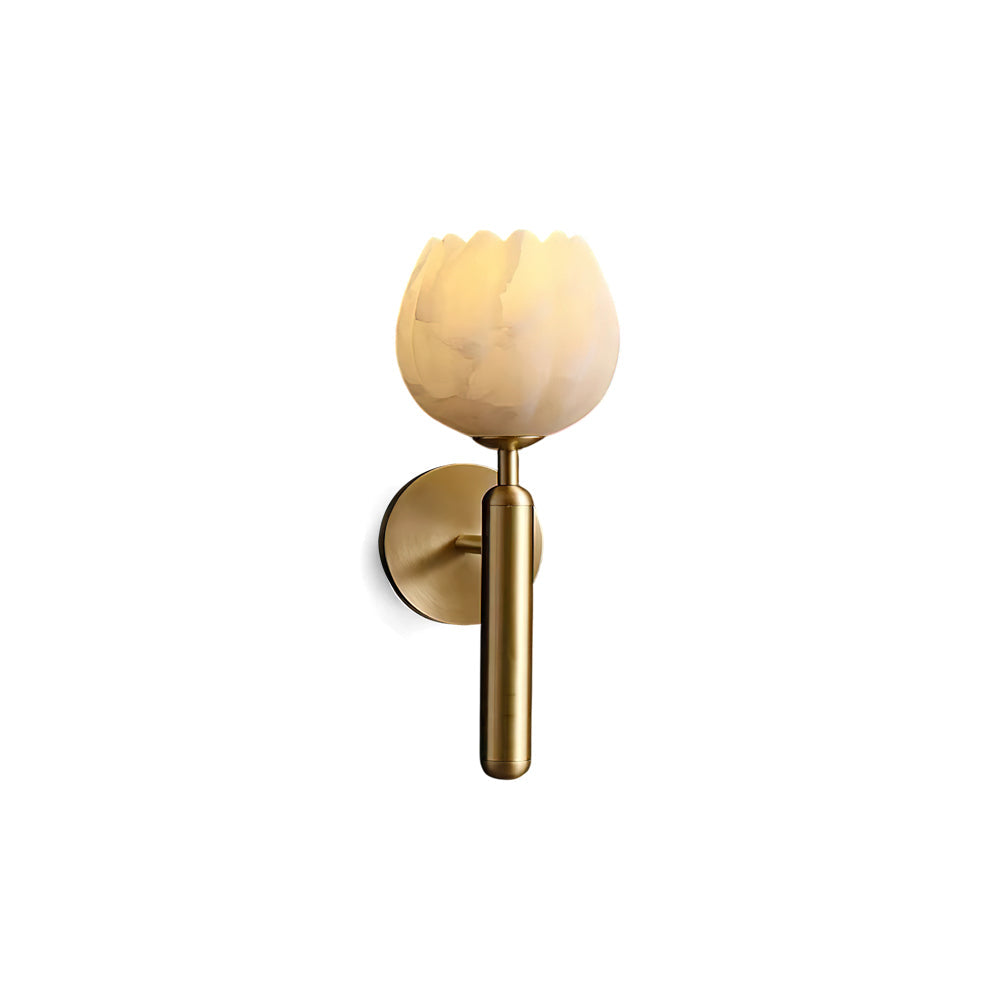 Mian Alabaster Wall Sconce — product view 1
