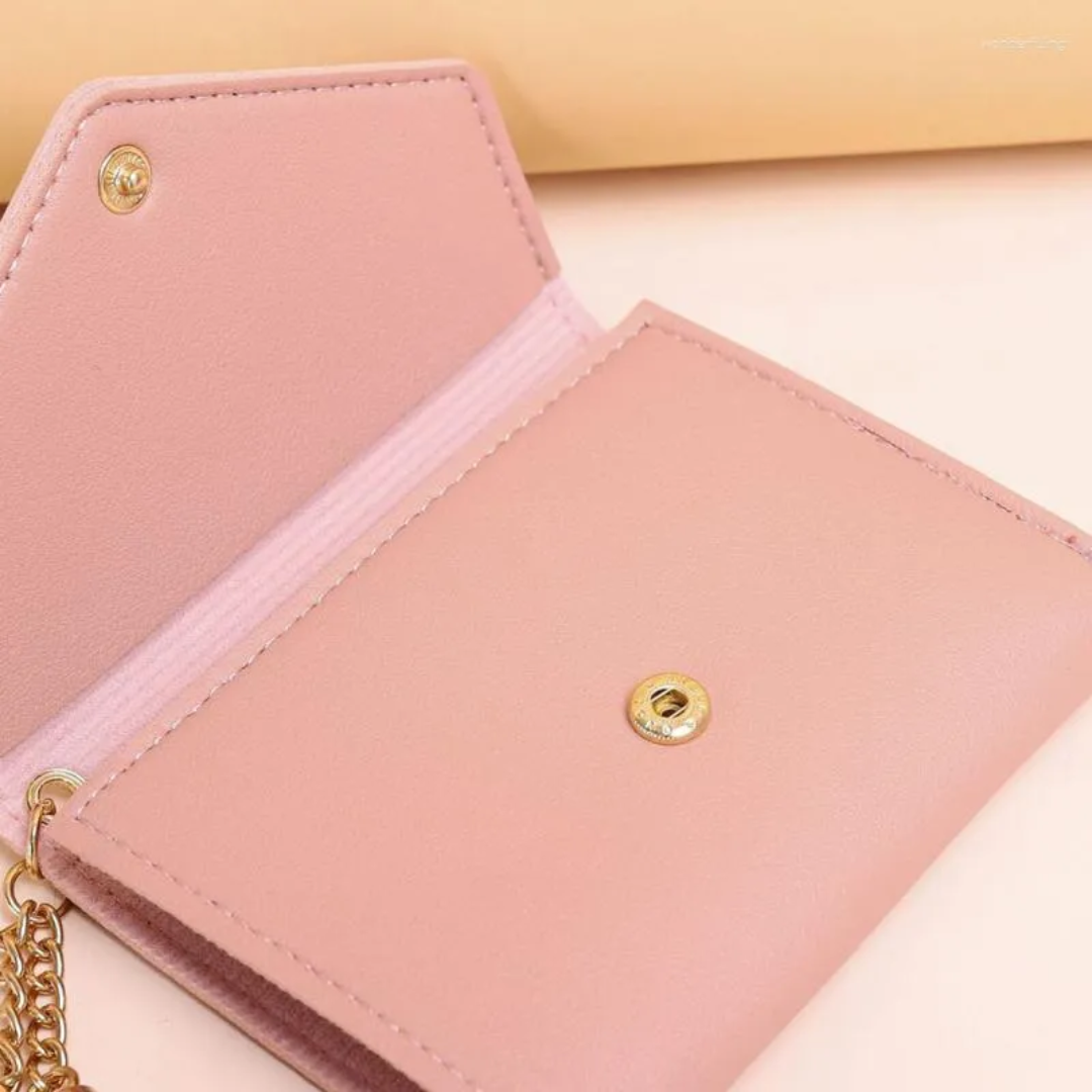 Elegant Compact Wallet with Tassel LoungeYard — product view 6