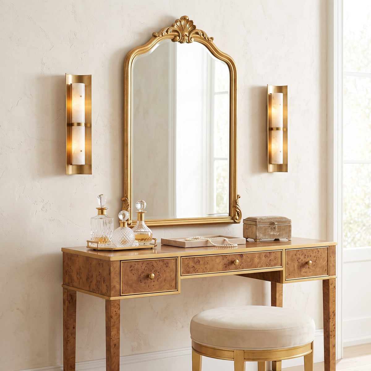 Morcote Alabaster Wall Sconce — product view 4