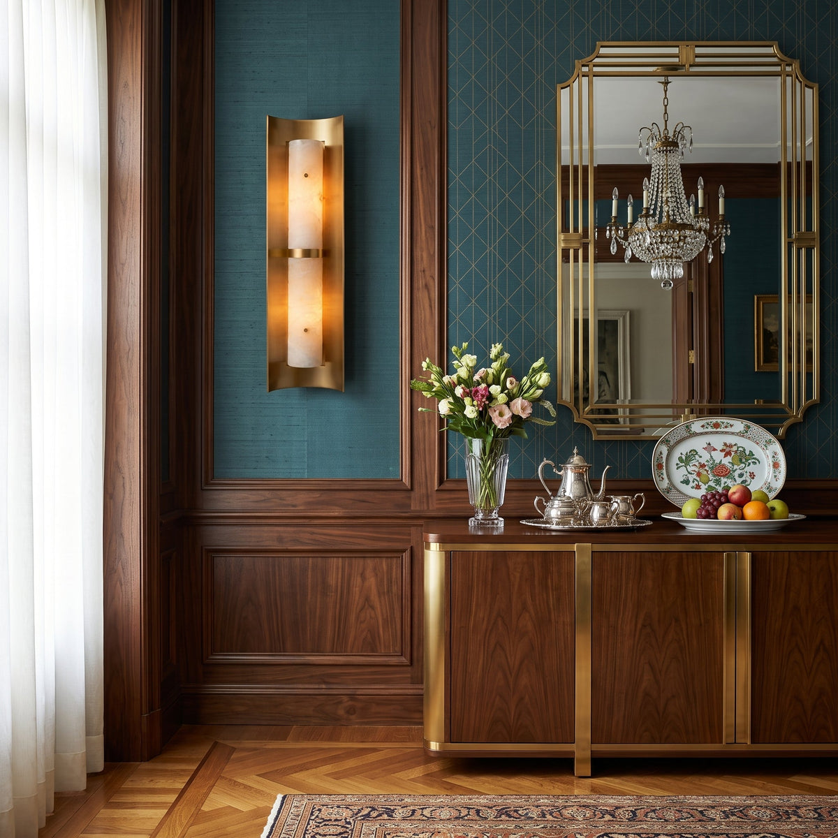 Morcote Alabaster Wall Sconce — product view 5