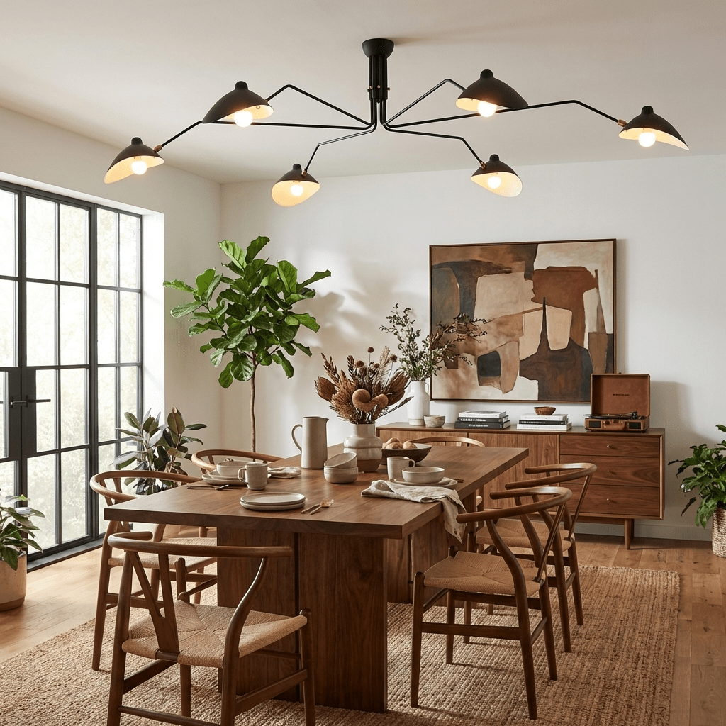 Multi-Arm Spider Ceiling Light A — product view 3