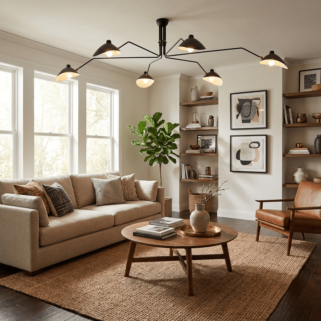 Multi-Arm Spider Ceiling Light A — product view 6
