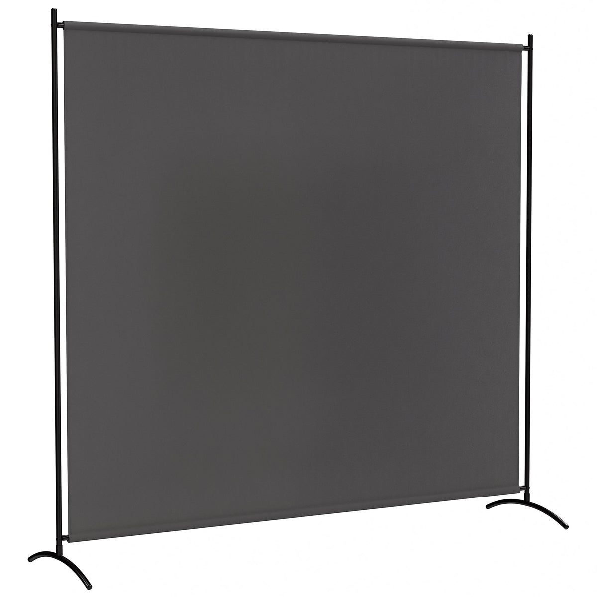 5.9FT Outdoor Privacy Screen with UPF30+ Protection, Freestanding, Dark Gray — product view 1