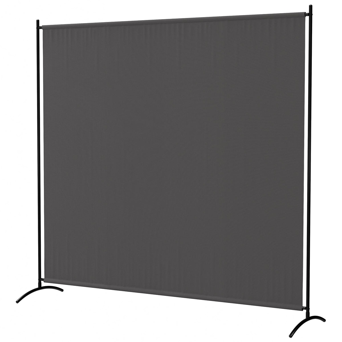 5.9FT Outdoor Privacy Screen with UPF30+ Protection, Freestanding, Dark Gray — product view 2