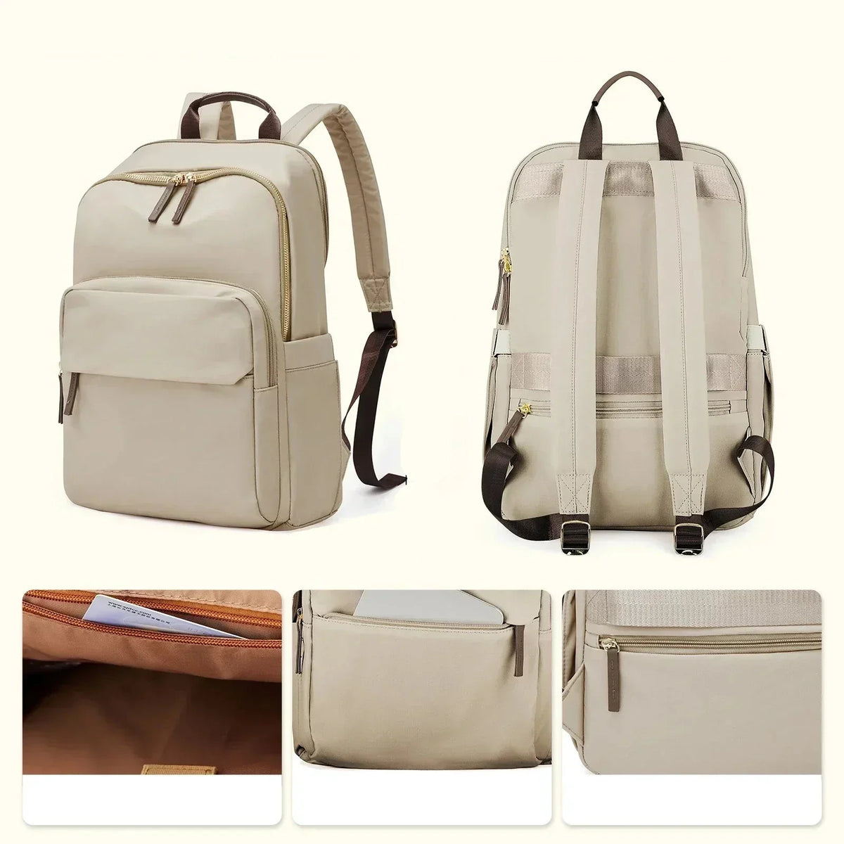 Équipé Backpack – Stylish Backpack for Adventures LoungeYard — product view 5