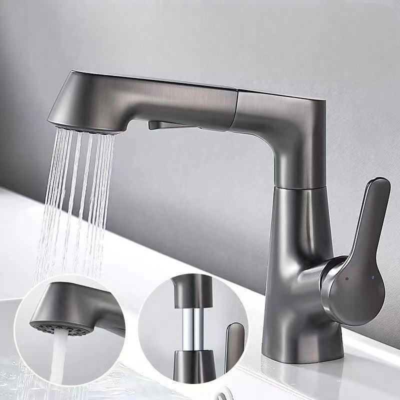 LoungeYard | Bathroom fixture with rotating retractable hand shower — product view 1