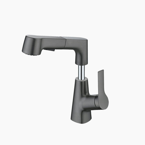 LoungeYard | Bathroom fixture with rotating retractable hand shower — product view 7