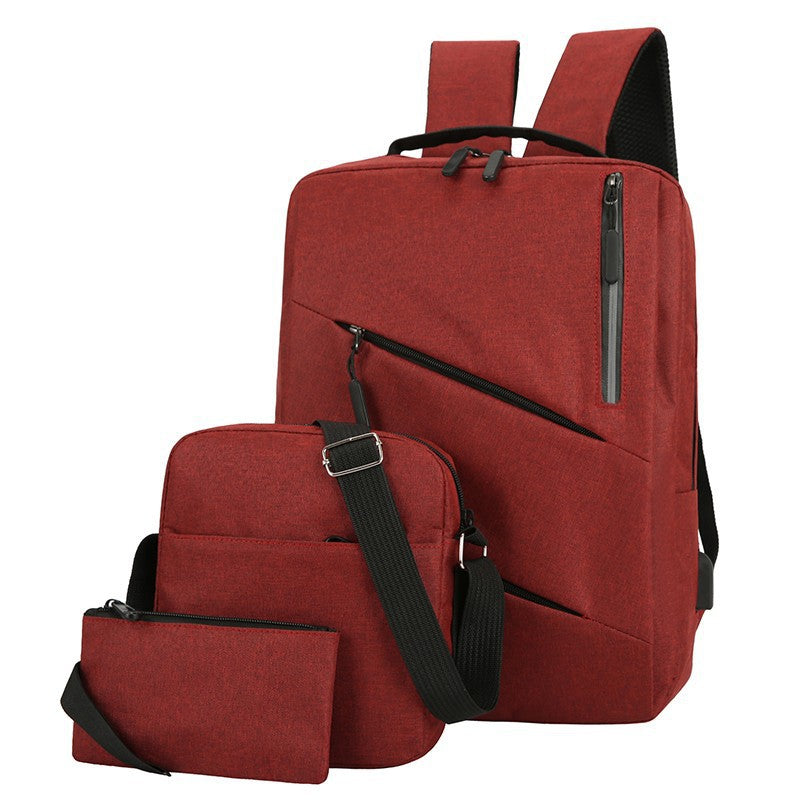 Versatile Three-Piece Functional Backpack Set LoungeYard — product view 7