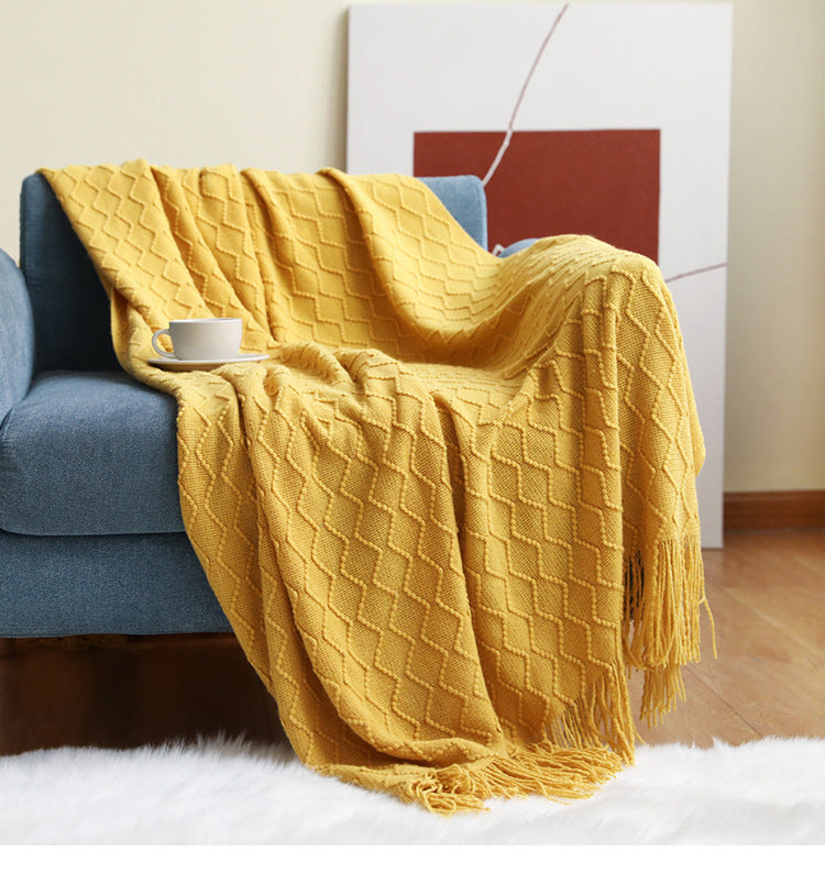 Luxurious Textured Throw Blanket — product view 4