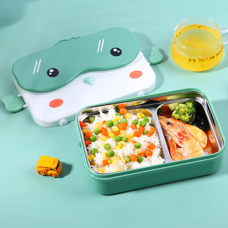 Cartoon-Themed Multi-Compartment Lunch Box — product view 1