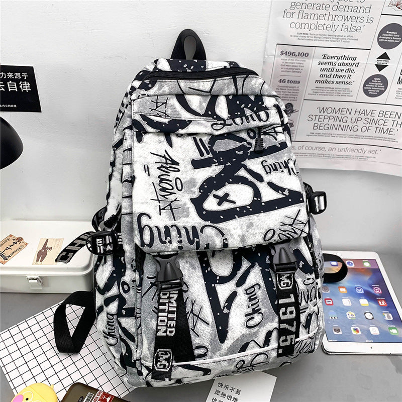 Graphic Print Backpack — product view 2