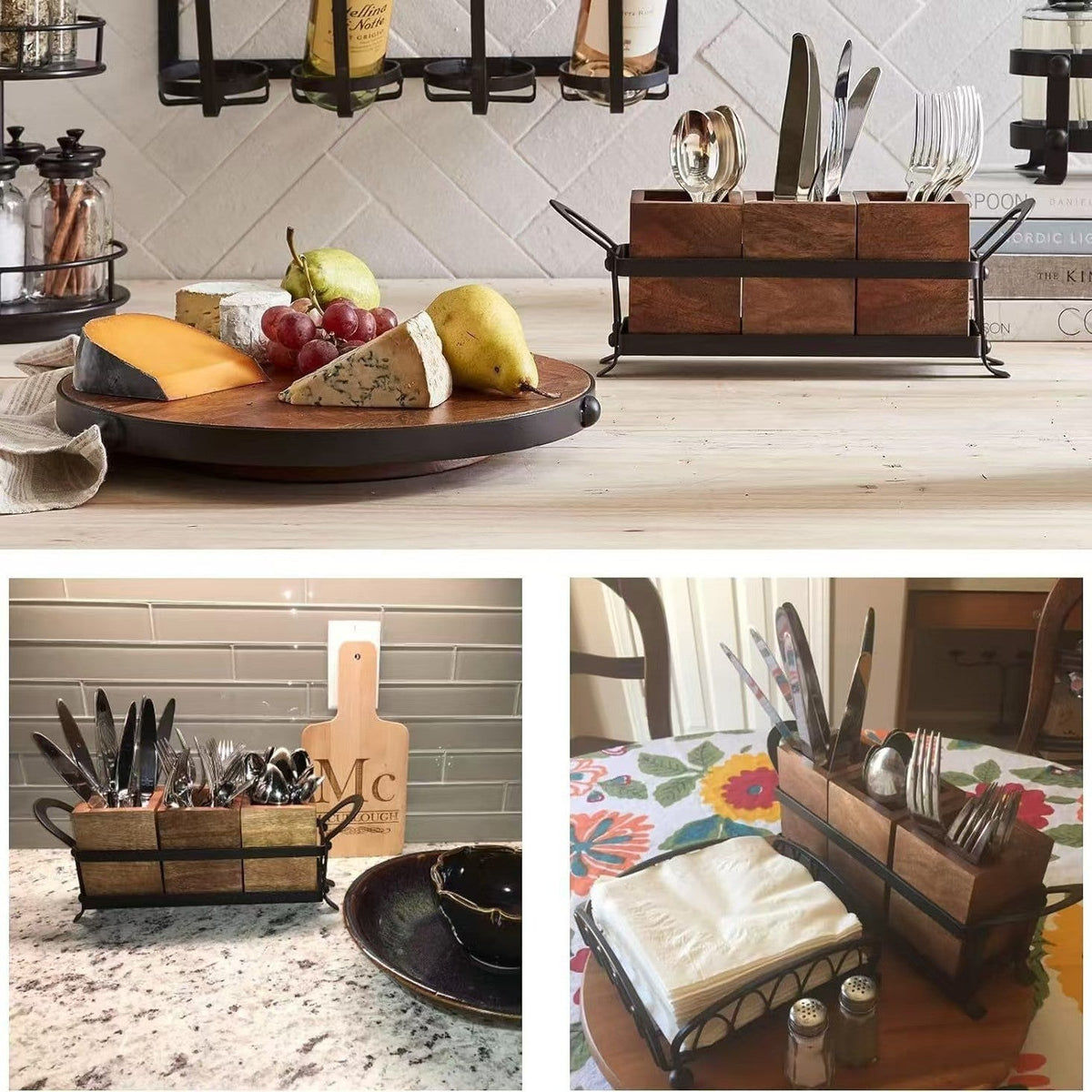 Kitchen Utensils Organizer LoungeYard — product view 2