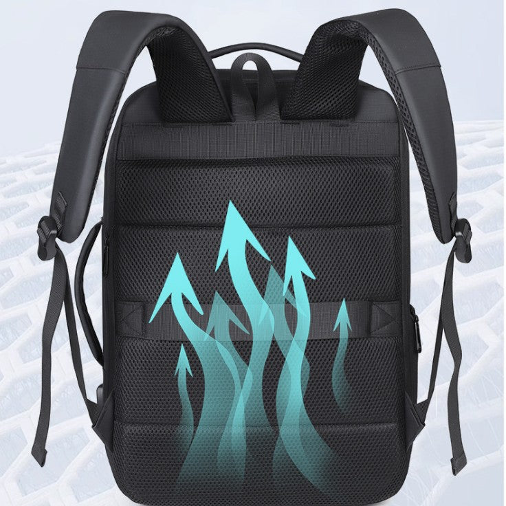 Minimalist Laptop Backpack with Smart Organizer LoungeYard — product view 2