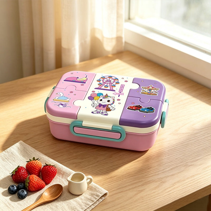 Sport-Themed Multi-Compartment Lunch Box — product view 6