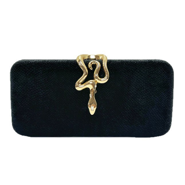 Elegant Snake-Design Evening Clutch — product view 5