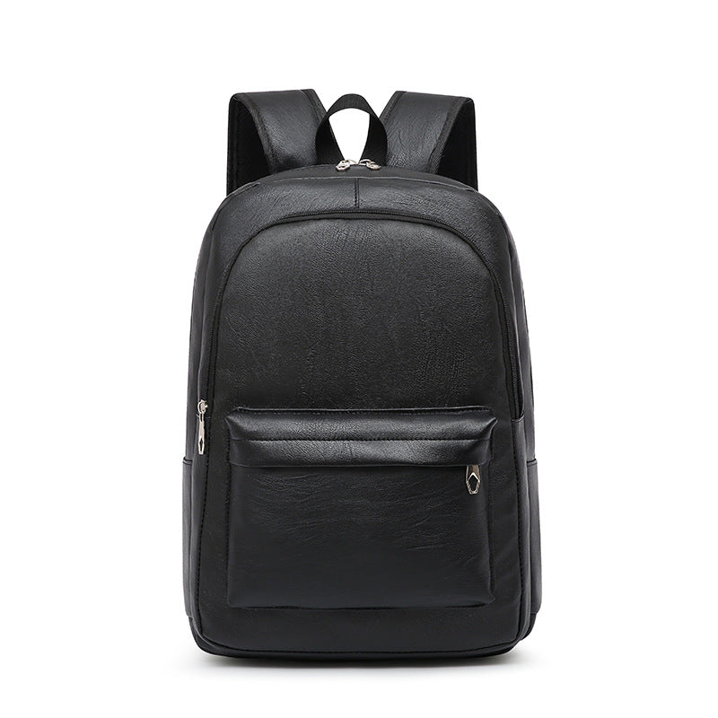 Elegant Backpack Made of High-Quality Faux Leather LoungeYard — product view 1