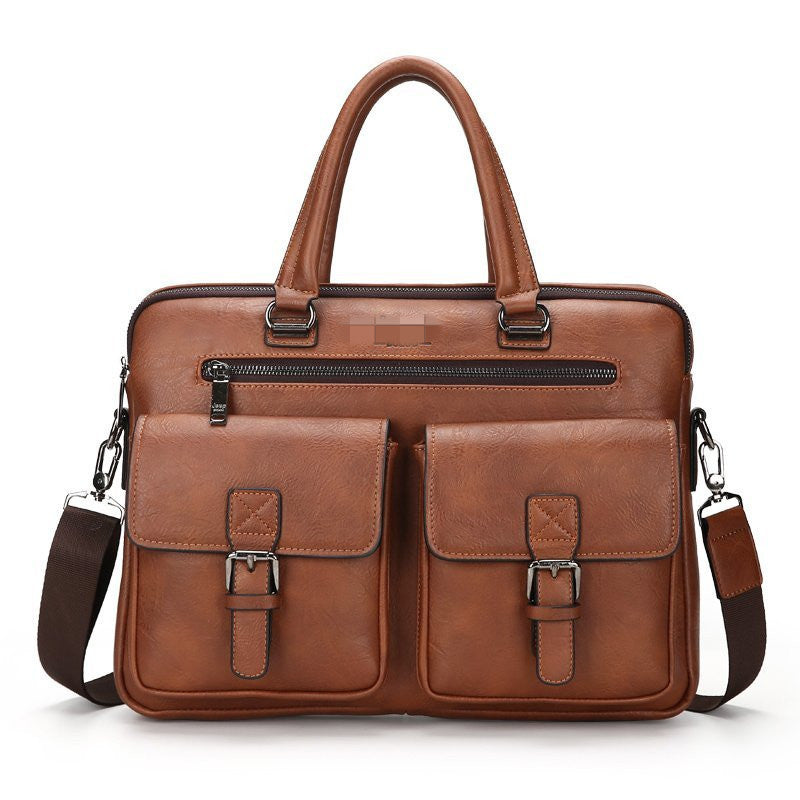Stylish Multi-Pocket Briefcase LoungeYard — product view 2