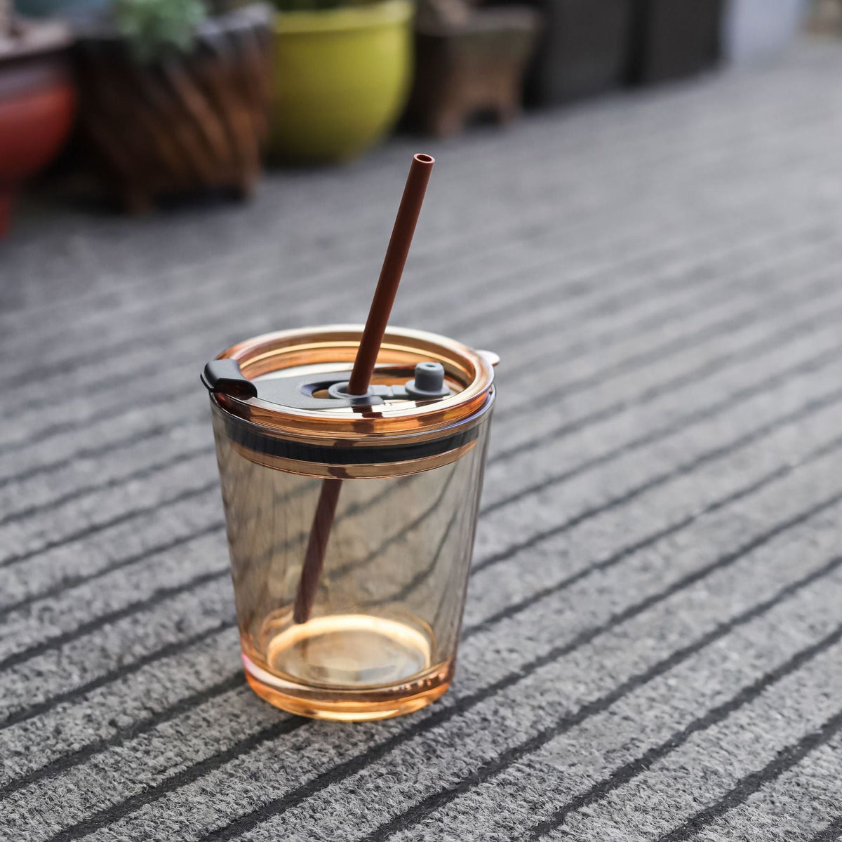 Women's reusable drinking cups with double filling system LoungeYard — product view 2