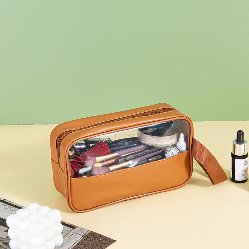 Cosmetic bag with transparent compartments LoungeYard — product view 5